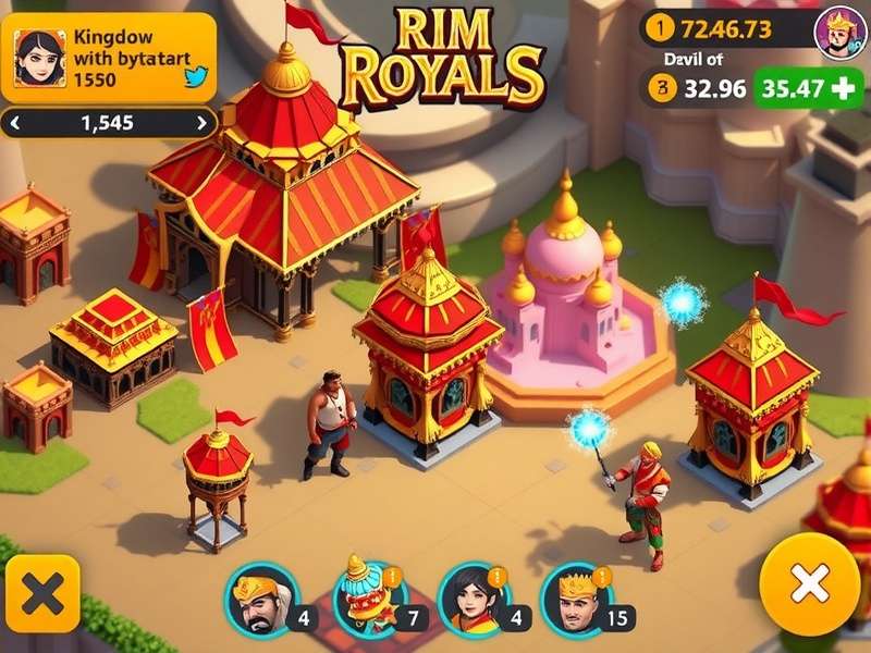 Rim Royals alliance battle screenshot